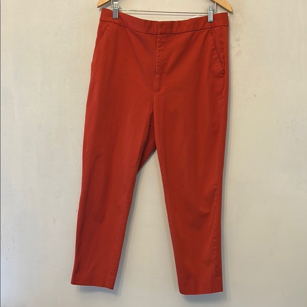 Banana Republic Burnt Orange High Rise Slim Ankle pants Size 16
EUC